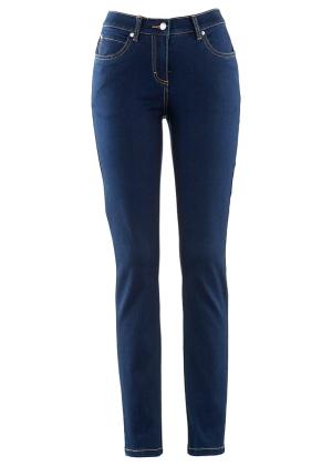 Dżinsy o kroju slim fit, mid waist, z dużą zawartością stretchu