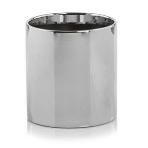 Osłonka ceramiczna srebrna 30 cm
