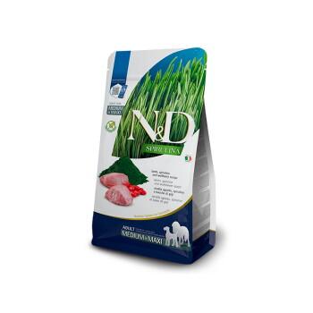 N&D Farmina Spirulina Medium/Maxi Adult Jagnięciną 2x7 kg