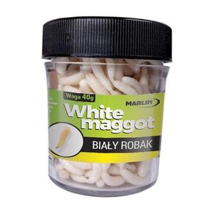 Biały robak sztuczna przynęta 30 g