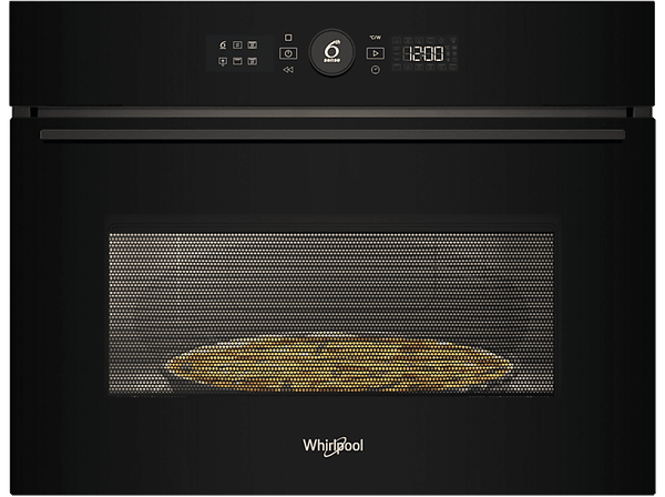 Kuchenka mikrofalowa z grillem WHIRLPOOL WMW54HMB Crisp 900W Grill 1600W 40l Czarny