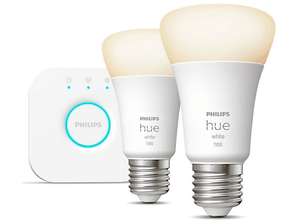 Zestaw startowy PHILIPS HUE White A60 E27 9W Bluetooth Zigbee + mostek Hue