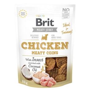 Brit Jerky Snack Chicken Meaty coins with Insect 200 g