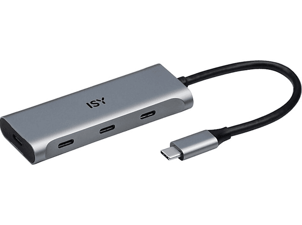 Hub ISY IHU-5600 USB-C - 3x 3.1 + 1 x USB C PD