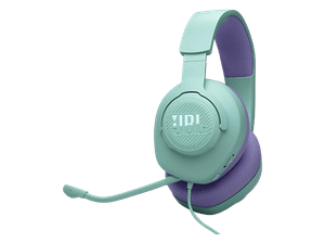 Przewodowe słuchawki gamingowe JBL 100M2 Cyjan