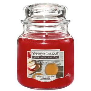 Świeca Home Inspiration słoik średni Apple Cinamon Cider Yankee Candle