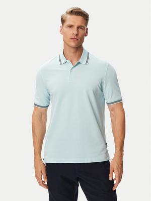 Bugatti Polo 8150-15001E Niebieski jasny Regular Fit
