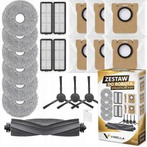 Zestaw Akcesoriów do Dreame L20 Ultra / X20 - Filtry, Worki, Szczotki, Mopy