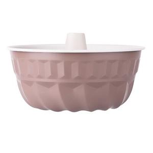 Forma z tuleją spiralna 22 cm non-stick caffe creme