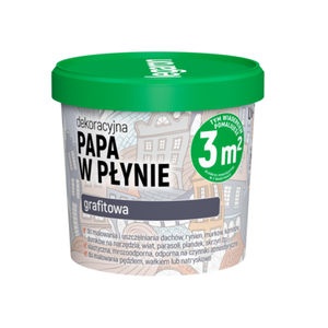 Dekoracyjna papa w płynie grafitowa Uv-715 1 l Megaron