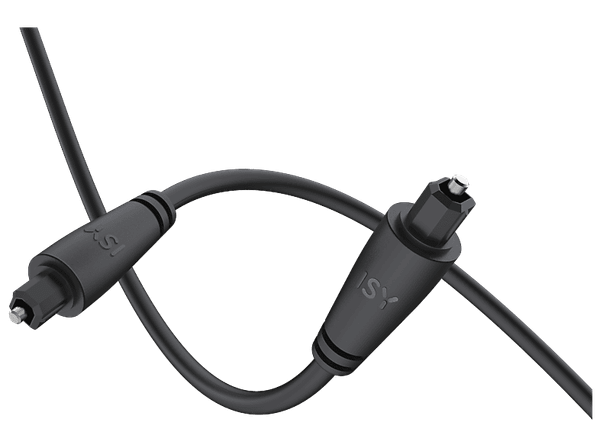 Kabel audio cyfrowy Toslink ISY IAU-1025 3m Czarny