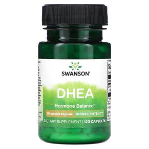 Swanson, DHEA, 50 mg, 120 kapsułek