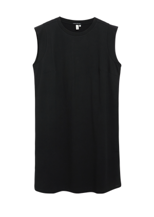 Knielanges Jerseykleid