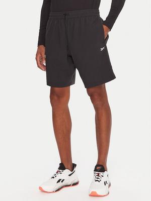 Reebok Szorty sportowe RK25181CCM Czarny Regular Fit
