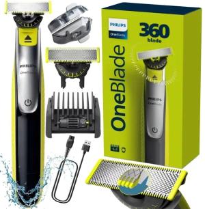 GOLARKA PHILIPS ONEBLADE 360 TRYMER DO ZAROSTU CIAŁA MASZYNKA DO GOLENIA
