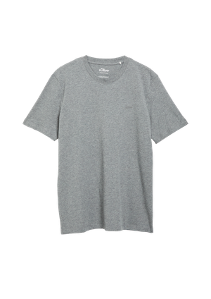 T-shirt bawełniany z nadrukiem z logo