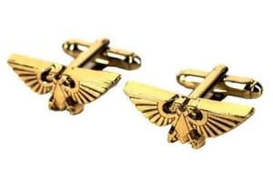 Spinki do Mankietów Warhammer 40,000 - Eleganckie Cufflinks Imperium