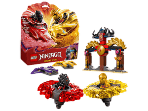Klocki LEGO Ninjago Smocze Spinjitzu – zestaw bitewny (71826) Wielokolorowy