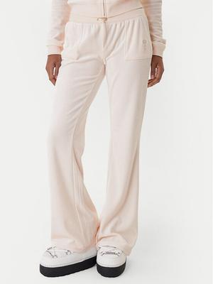 Juicy Couture Spodnie dresowe Caisa JCSEBJ008G Różowy Slim Fit