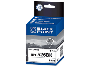Tusz BLACK POINT BPC526BK Zamiennik Canon CLI526Bk
