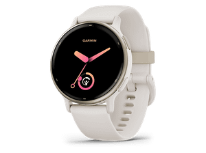 Smartwatch GARMIN vivoactive 5 42mm Złoto-kremowy 010-02862-11