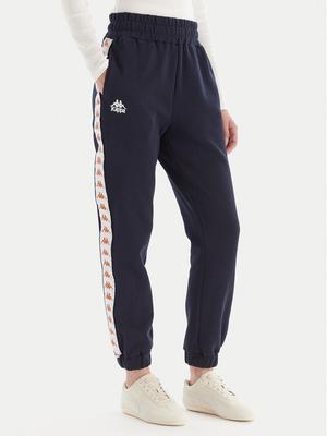 Kappa Spodnie dresowe 311M8HW R10 Granatowy Regular Fit