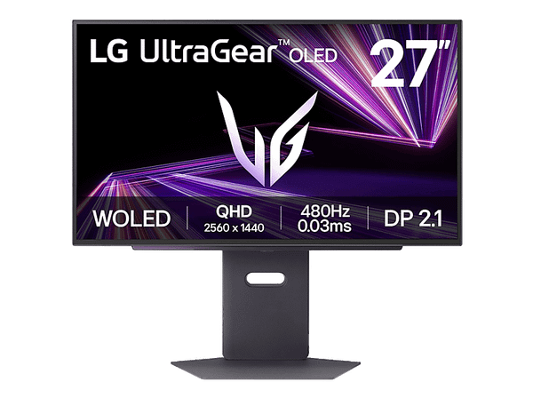 Monitor LG 27GX790A-B QHD OLED 0,03 ms 480Hz DisplayHDR True Black 400 Czarny