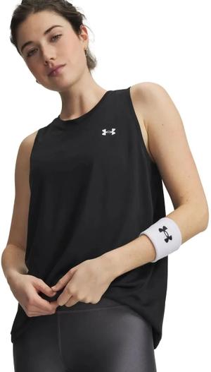 UNDER ARMOUR koszulka treningowa damska top Tech Tank Solid czarna (L)