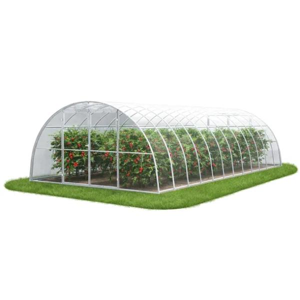 Szklarnia tunel ogrodowy poliwęglan 4x8 m 8mm mocna maxi profile 40x20