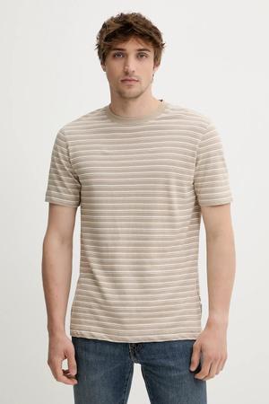 Marc O'Polo t-shirt z domieszką lnu