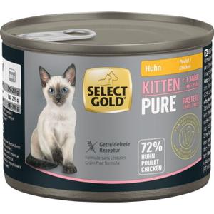 SELECT GOLD Pure Kitten Paté 24x200 g