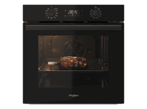 Piekarnik elektryczny WHIRLPOOL OMR58CU1B Cook3 Termoobieg Kataliza A+ Czarny