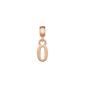 Daniel Wellington DW Charm Number 0 Rose Gold