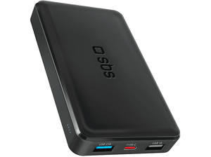 OUTLET - Powerbank SBS 10000mAh Czarny TTBB10000FASTK