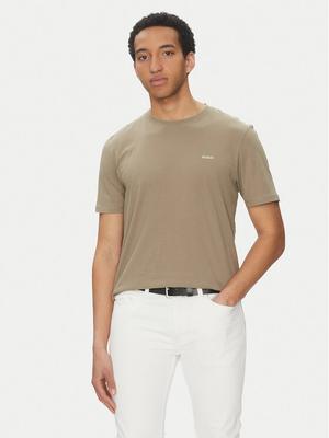 HUGO T-Shirt Dero222 50466158 Beżowy Regular Fit