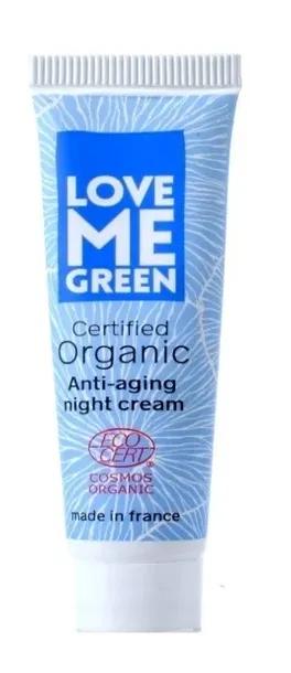 KREM ODMŁADZAJĄCY Z ALOESEM I MLECZKIEM PSZCZELIM NA NOC LOVE ME GREEN