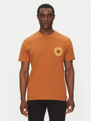Quiksilver T-Shirt EQYZT08036 Pomarańczowy Regular Fit