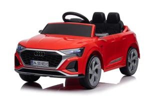 Auto Audi SQ8 czerwone na akumulator dla dzieci + pilot 2,4 GHz