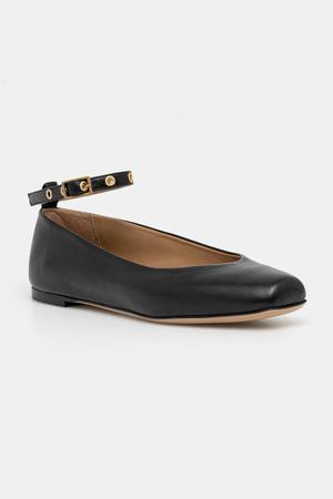 Emporio Armani baleriny skórzane