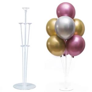 STOJAK NA BALONY STELAŻ DO BALONÓW NA WESELE ŚLUB KOMUNIE URODZINY 70 CM