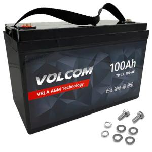 AKUMULATOR AGM Volcom 12V 100Ah do UPS Zasilanie Awaryjne Bezobsługowy
