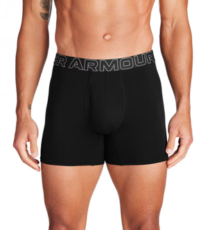 UNDER ARMOUR 3-Pak bokserki męskie UA Perf Cotton 6in czarne (S)