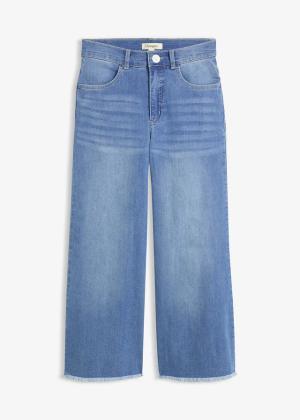 Jeansy 7/8, wide fit