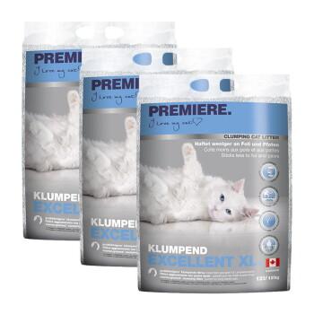PREMIERE Excellent XL Żwirek zbrylający 3x12 kg