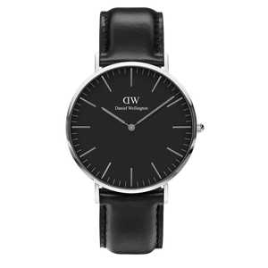 Daniel Wellington DW Watch Classic Sheffield Black Silver 36mm