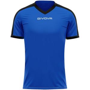 GIVOVA koszulka sportowa męska t-shirt treningowy MAC04 niebieska (M)