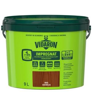Impregnat Ochronno-Dekoracyjny Ogrodowy R05 Sekwoja 9l VIDARON
