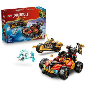 LEGO NINJAGO Zestaw Klocków Wielofunkcyjne Pojazdy Kaia i Cole’a 71864