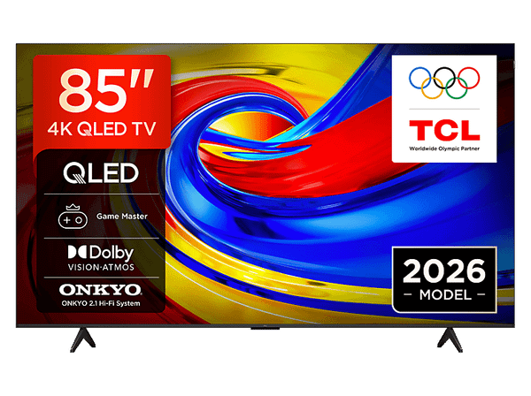 Telewizor QLED TCL 85P7L 85" 4K Google TV Dolby Vision Czarny