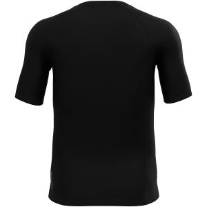 ODLO Koszulka męska Merino PW 140 Seamless BL Top Crew Neck S/S czarna (M)